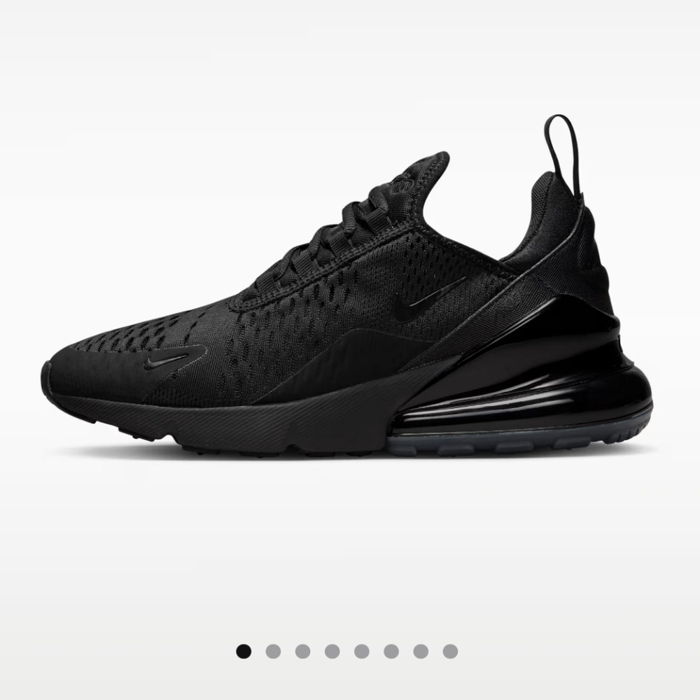 Nike Airmax 270 Women's Black Sneakers